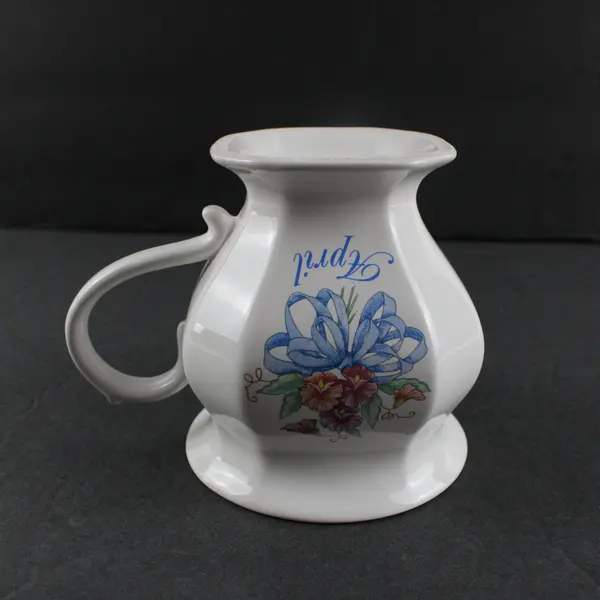 Vintage Avon April Flower of the Month Collection Ceramic Mug