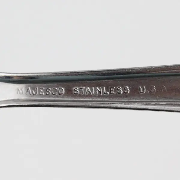 Majesco Flatware MJS2 Pattern Stainless Baby Fork 4.25" 