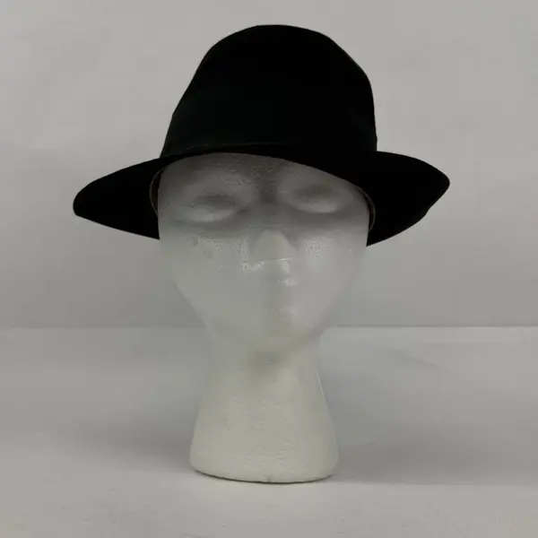 Dobbs Black Wool Fedora Size 7.5 Stranix Pendleton Oregon