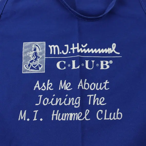 Blue MJ Hummel Club Cooking Apron Pre-Owned Craft Kitchen