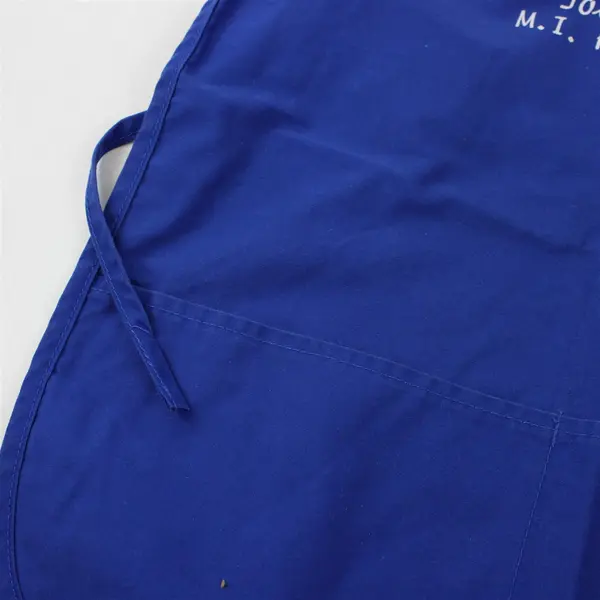 Blue MJ Hummel Club Cooking Apron Pre-Owned Craft Kitchen