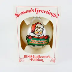 Vintage 1989 Campbell Soup Christmas Ornament Original Box