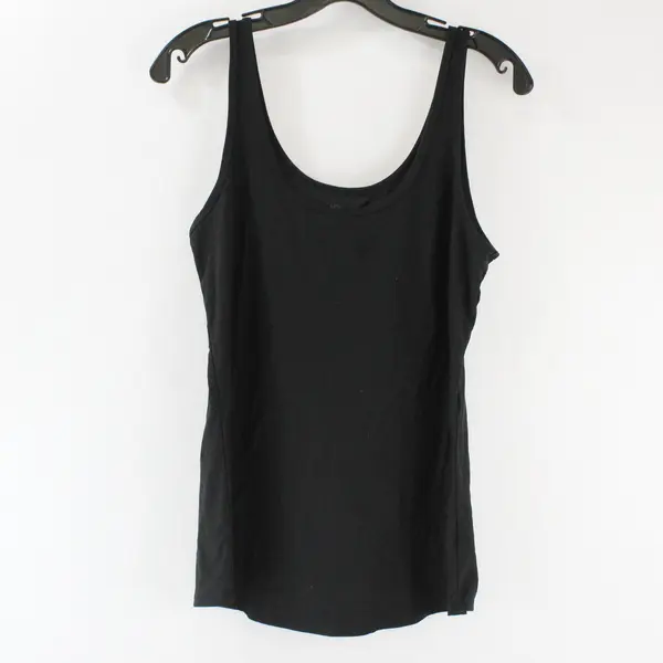 No Boundaries Junior Tank Top Soft Stretch Fitted Black Size XL(15-17)