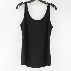 No Boundaries Junior Tank Top Soft Stretch Fitted Black Size XL(15-17)