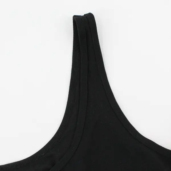 No Boundaries Junior Tank Top Soft Stretch Fitted Black Size XL(15-17)