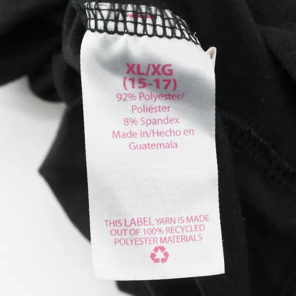 No Boundaries Junior Tank Top Soft Stretch Fitted Black Size XL(15-17)