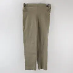 Croft & Barrow Women's Petite Size 4P Short Stretch Beige Pants Elastic Waist