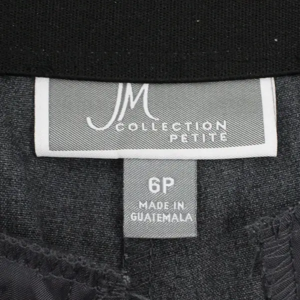 JM Collection Women's Petite Size 6P Gray Dress Pants