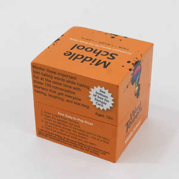 2024 ELM Middle School Word Teasers Vocabulary Card Game