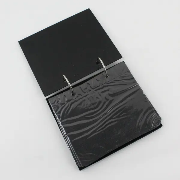 Vintage Black Duck Medallion Desktop Flip Photo Album 4.5"x6"