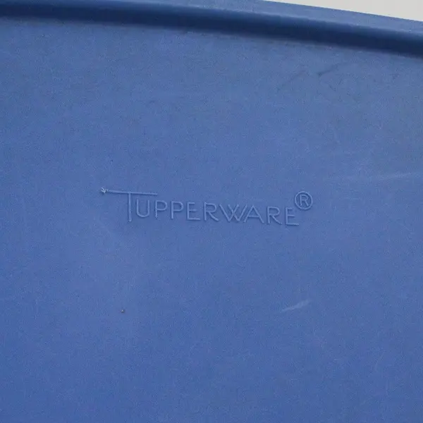 Tupperware 1620-2 2.6L Food Storage Container Blue Lid 1623-2