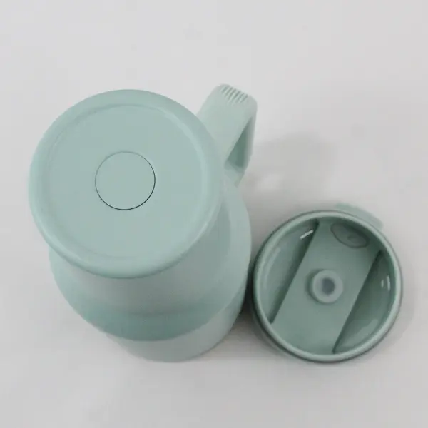 LABULABLA 40 Oz Handled Insulated Tumbler Mint Green