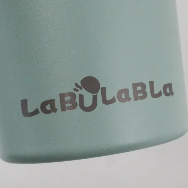 LABULABLA 40 Oz Handled Insulated Tumbler Mint Green