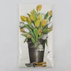 Mary Lake Thompson Tulips Bee Flour Sack Kitchen Towel 30x30