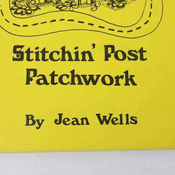 Vintage Stitchin' Post Patchwork Booklet Jean Wells Sisters Oregon