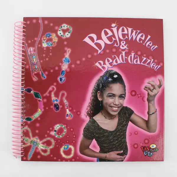 Bejeweled & Bead-dazzled 2002 Spiral-Bound Hardcover Book For Girls Vicki Felix