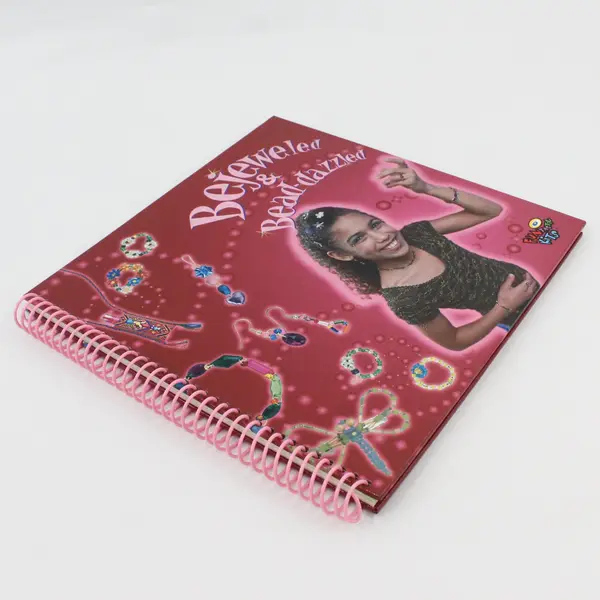 Bejeweled & Bead-dazzled 2002 Spiral-Bound Hardcover Book For Girls Vicki Felix