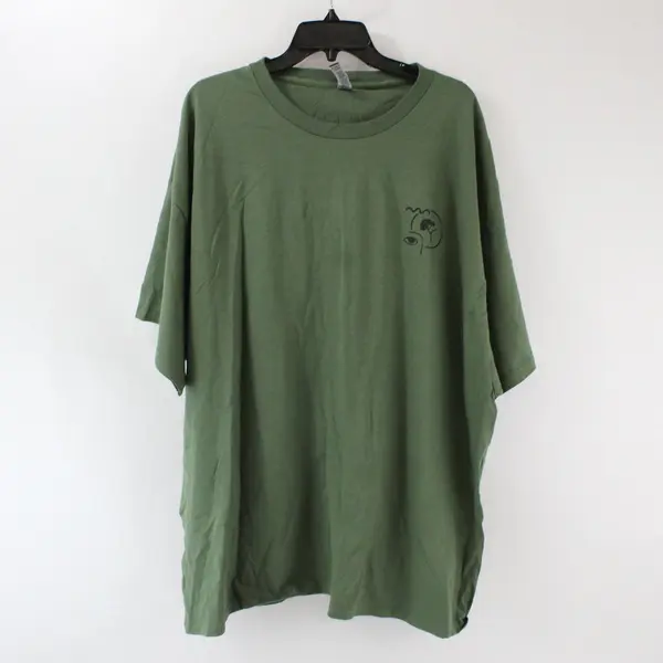 Gildan Humble Spirit Green T-Shirt Men's 3XL Short Sleeve Pre-Owned