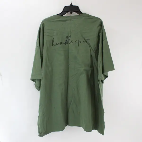 Gildan Humble Spirit Green T-Shirt Men's 3XL Short Sleeve Pre-Owned