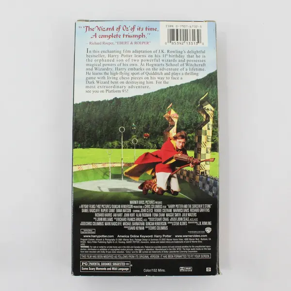 Harry Potter And The Sorcerer's Stone VHS Tape 2001 #21331 