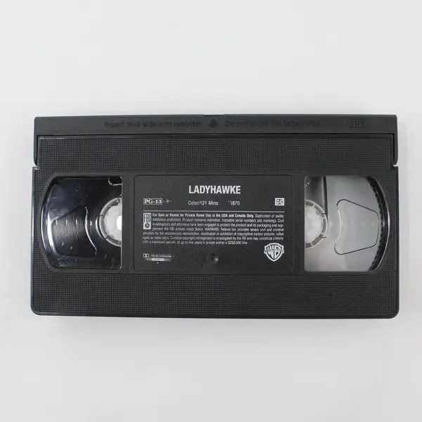Ladyhawke VHS Tape 1985 #15870 Warner Bros. 