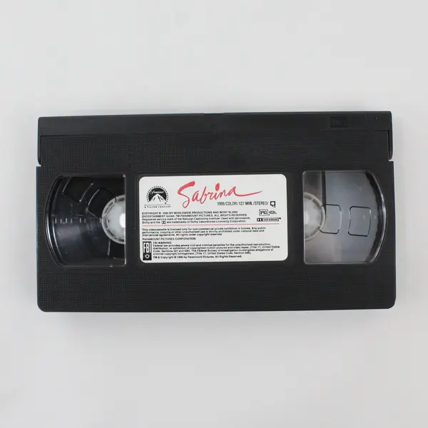 Sabrina VHS Tape 1995 Harrison Ford #33043