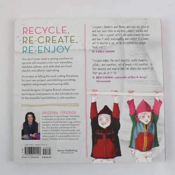 The Sweater Chop Shop Sewing One-of-a-Kind Creations by Crispina Ffrench 2009 PB