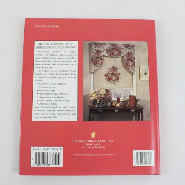 Vintage Fast Fun & Fusible NoSew Crafting Karen E Kunkel 1997 Hardcover DJ Good