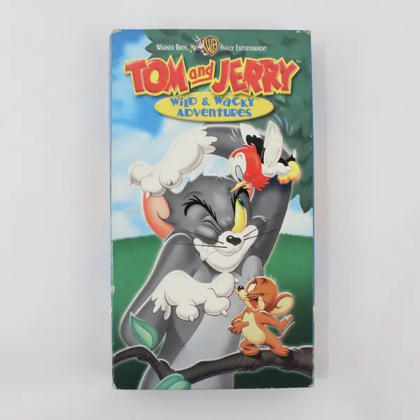 Vintage Tom and Jerry Wild & Wacky Adventures VHS Tape 1992 #65312
