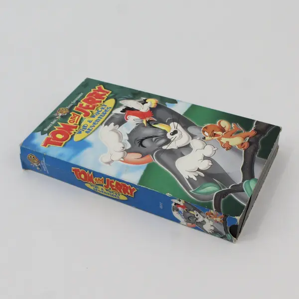 Vintage Tom and Jerry Wild & Wacky Adventures VHS Tape 1992 #65312