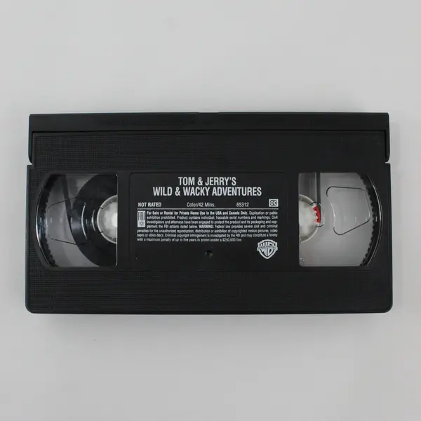 Vintage Tom and Jerry Wild & Wacky Adventures VHS Tape 1992 #65312
