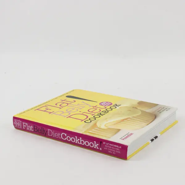 Flat Belly Diet! Cookbook Liz Vaccariello and Cynthia Sass 2008 HC MUFA Recipes