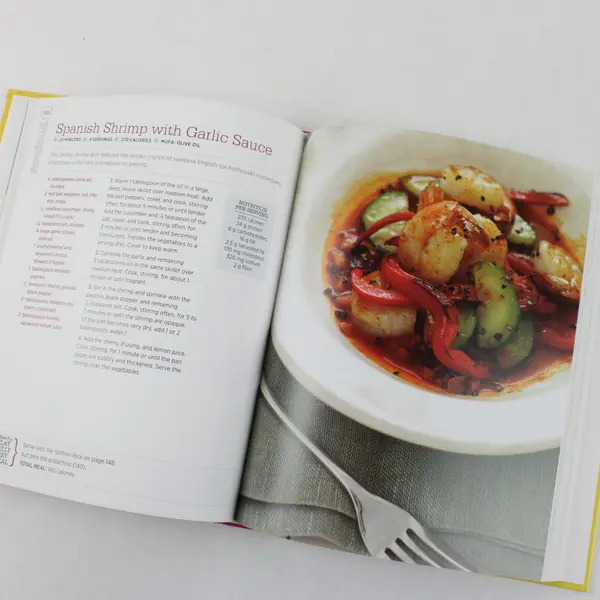 Flat Belly Diet! Cookbook Liz Vaccariello and Cynthia Sass 2008 HC MUFA Recipes