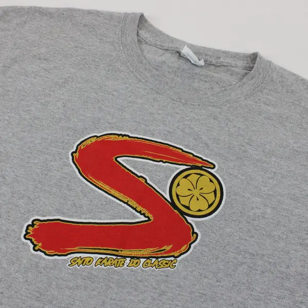 Port and Company Gray Saito Karate Do Classic Short Sleeve T-Shirt XL