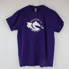 Gildan Purple "Welcome to  Duniway "Heavy Cotton Short Sleeve Shirt Unisex M