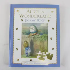 VTG Alice in Wonderland Jigsaw Book Seven 48-Piece Puzzles Complete 2000 HC