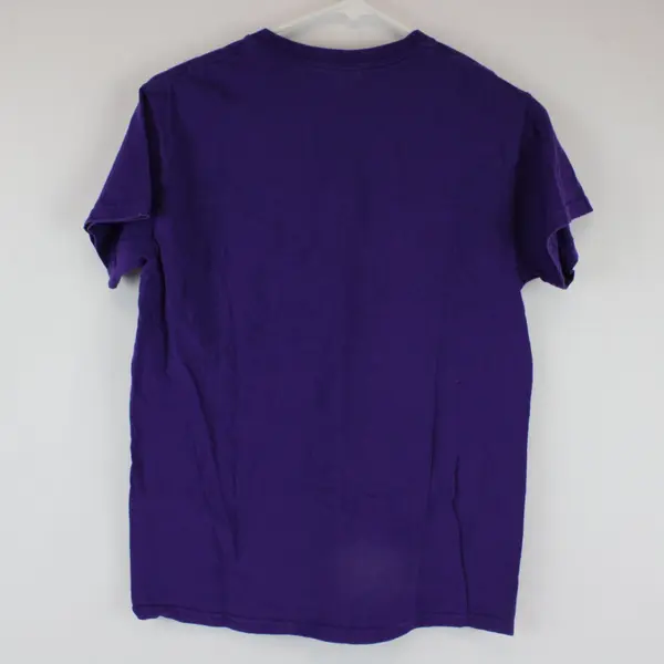 Gildan Purple Welcome to Duniway Dragon Graphic Heavy Cotton T-Shirt S