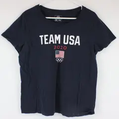 United States Olympic Team Apparel USA 2020 Navy Blue Olympic T-Shirt XL