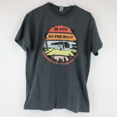 Gildan Dark Gray Size M "Is Gus on the Bus? Washington DC to New York" T-Shirt
