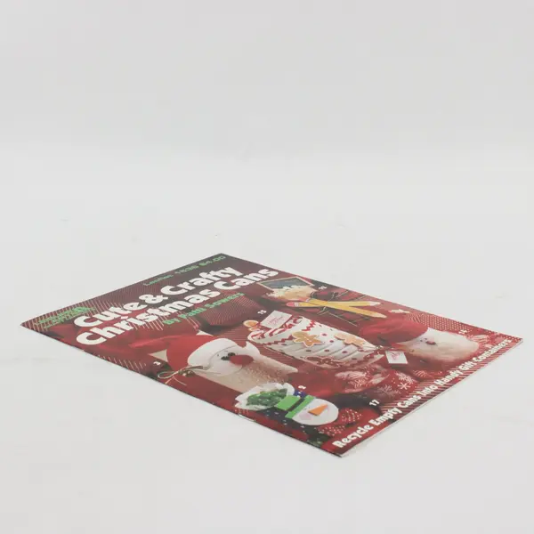 VTG Leisure Arts Cute & Crafty Christmas Cans By Patti Sowers Leaflet 1536 1994