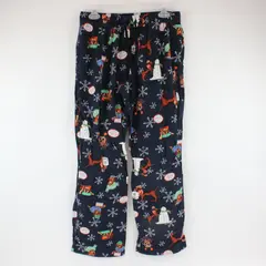 30th Anniversary Old Navy Christmas Dog Drawstring PJ Pants Size M
