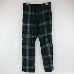 Old Navy Green and Blue Plaid Size M Tall Drawstring PJ Pants