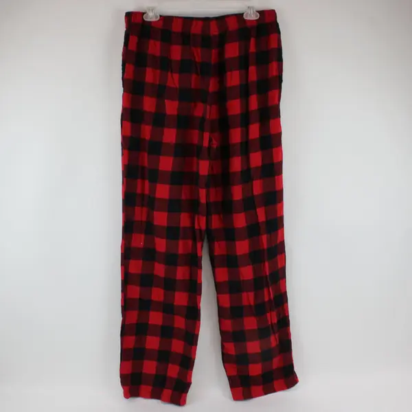Redhead Red and Black Size L Drawstring Pajama Pants