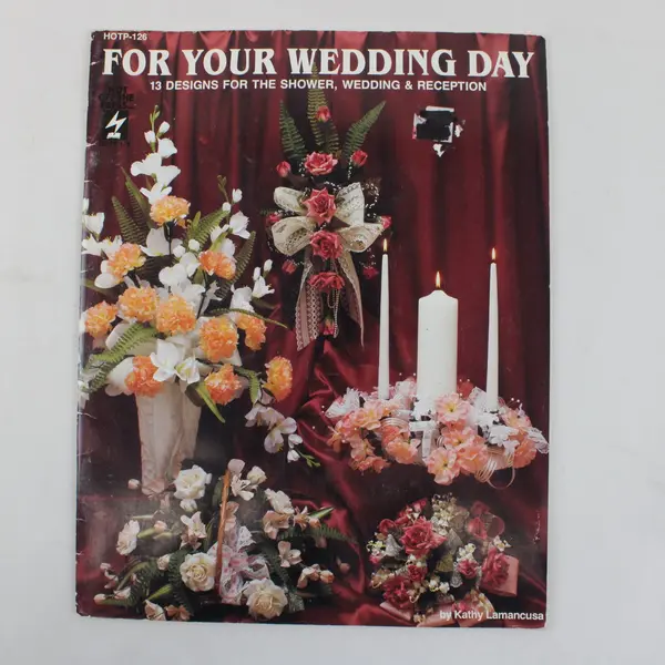 Vintage Hot Off The Press For Your Wedding Day Kathy Lamancusa 1988 PB HOTP-126