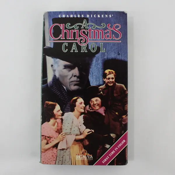 MGM/UA A Christmas Carol VHS 1988 Colorized Version M201451