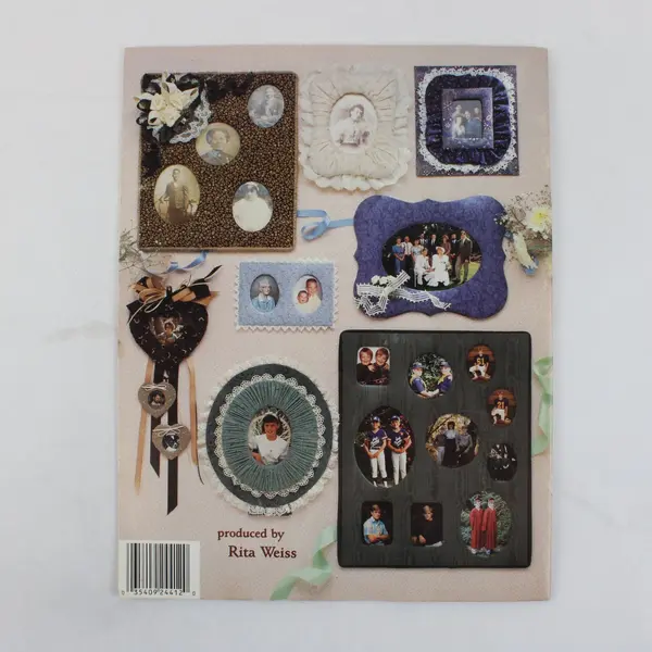 1992 AS Needlework Fabric Albums/Frames Cover-A-Frame Marti Michell Sally Paul