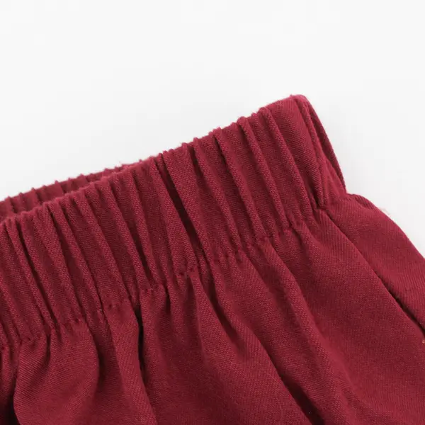 Jolie Femme Maroon Red Stirrup Pants Women's Medium
