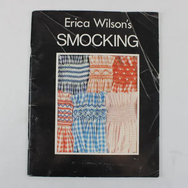 Vintage 1977 Erica Wilson's Smocking Paperback Needlework Crafts