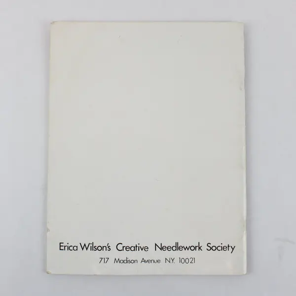 Vintage 1977 Erica Wilson's Smocking Paperback Needlework Crafts