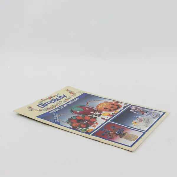 Vintage 1993 Simplicity #3740 Paper Twist Baskets Robin Greenwood Paperback